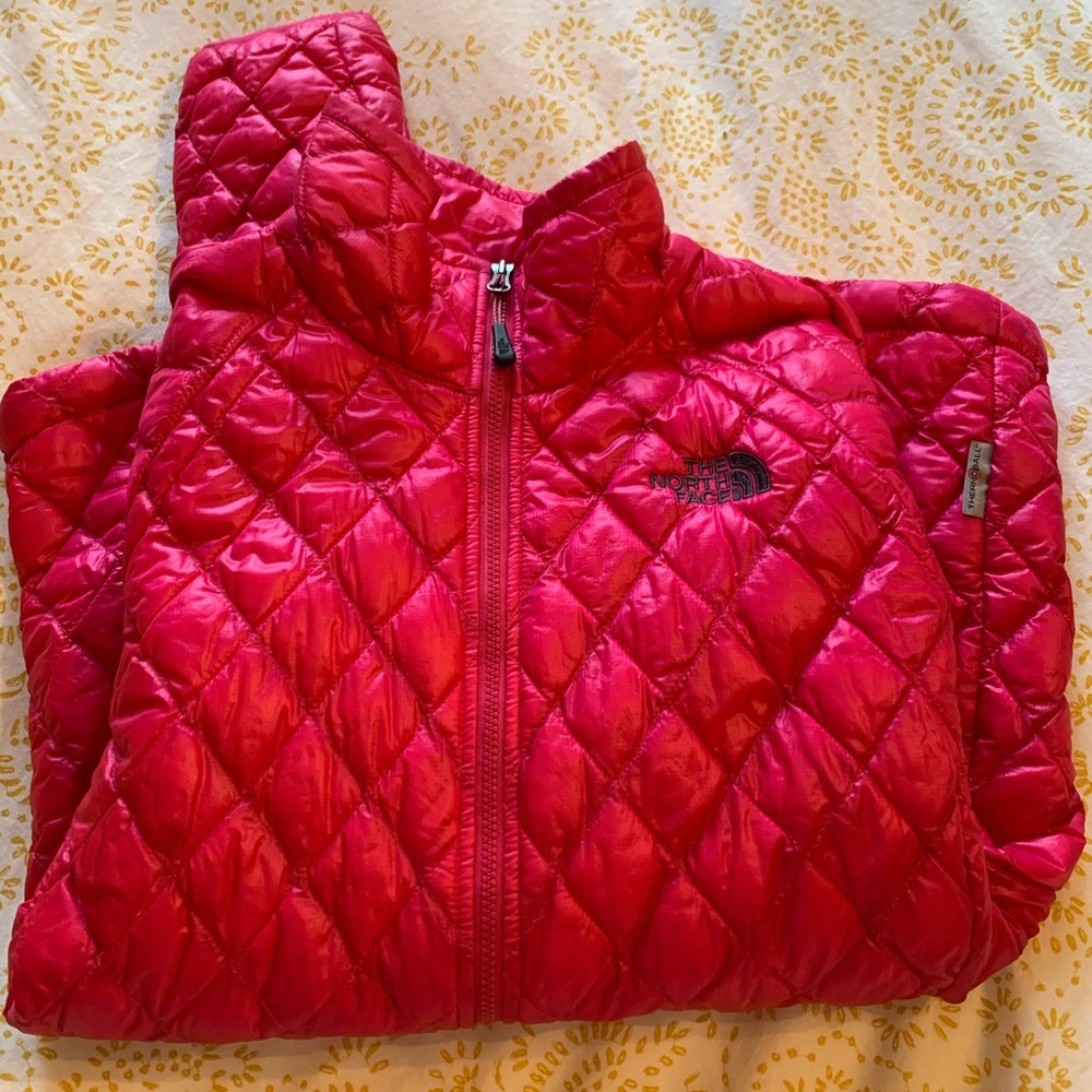 Magenta NorthFace jacket